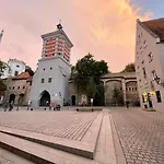 公寓 Residenz Am Roten Tor 奥格斯堡