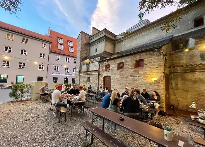 公寓 Residenz Am Roten Tor 奥格斯堡